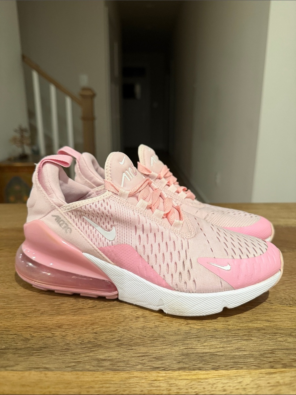 Nike Pink Gradient Air Max 270 Sneakers